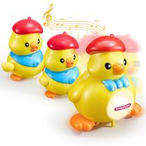 Brinquedo musical para patos SYNCFUN com 2 patinhos, luz e música por mais de 6 meses