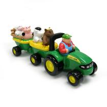 Brinquedo musical para trator John Deere Animal Sounds com Farmer 18m+ Brinquedo musical para trator John Deere Animal Sounds com Farmer 18m+
