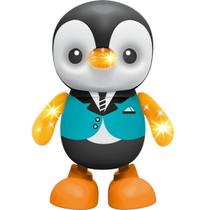 Brinquedo Musical Pinguim Dançarino Luz e Som Bebê Zoop Toys