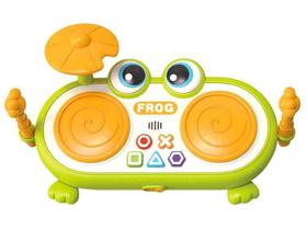 Brinquedo Musical Sapo Baby Land Cardoso Toys Brinquedo Musical Sapo Baby Land Cardoso Toys