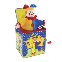 Brinquedo Musical Schylling Jester Jack in the Box - Para Crianças Acima de 18 Meses