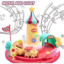 Brinquedo musical Spinning Train Brinquedo educacional de ap