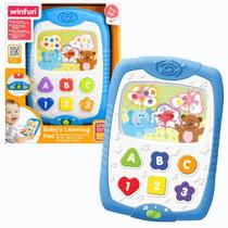 Brinquedo Musical Tablet Divertido Com Luzes Winfun