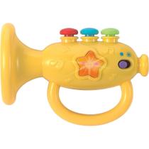 Brinquedo Musico Bebe Trompete Com Som E Luzes - Winfun