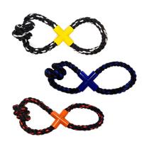 Brinquedo Napi Mordedor Corda X Com Nó para Cães - Cores Sortidas Brinquedo Napi Mordedor Corda X Com Nó para Cães - Cores Sortidas