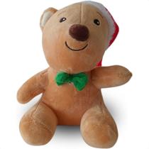 Brinquedo Natal Pelucia Natalina Urso Natal - UNIK