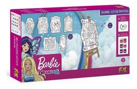 Brinquedo Novo Kit De Pintura Barbie Dreamtopia Fun 84206