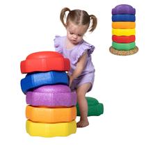 Brinquedo Nuby StepPebbles Montessori Tabuleiro de Equilíbrio Sensorial Brinquedo Nuby StepPebbles Montessori Tabuleiro de Equilíbrio Sensorial