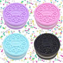 Brinquedo OCBTOW Taba Cookie Squeeze, 4 unidades, alívio do estresse