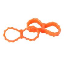 Brinquedo Odontopet Laço Infused Catnip Laranja para Gatos - Tam. Único