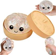 Brinquedo ODYWYSI Bola Fidget Glitter de Bolinho Squishy Brinquedo ODYWYSI Bola Fidget Glitter de Bolinho Squishy