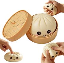 Brinquedo ODYWYSI Dumpling Squishy para Alívio do Estresse e Fidget Brinquedo ODYWYSI Dumpling Squishy para Alívio do Estresse e Fidget