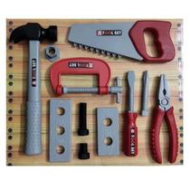 Brinquedo Oficina Criativa Kit Reparo Com 11 Peças - Br1829 - Multikids
