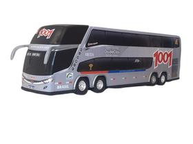 Brinquedo Ônibus 4 Eixos 1001 Cinza - Ertl