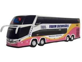 Brinquedo Ônibus 4 Eixos Fabim Excursões - Ertl