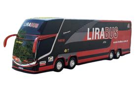 Brinquedo Ônibus 4 Eixos Lira Bus - Ertl