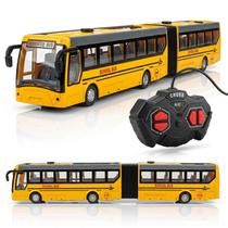 Brinquedo Ônibus De Controle Remoto Com Luz Infantil Articulado City Bus Brinquedo Ônibus De Controle Remoto Com Luz Infantil Articulado City Bus