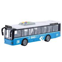 Brinquedo Ônibus de Friccao 1:16 com Luz e Som Shiny Toys - 626