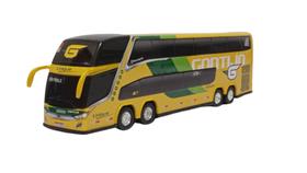 Brinquedo Ônibus Em Miniatura Novo Gontijo 2 andares - Marcopolo G7 DD - G8 - mini - Miniatura - Min