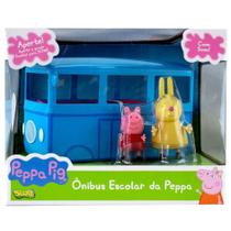 Brinquedo Ônibus Escolar com Som Peppa Pig - Sunny