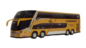 Brinquedo Ônibus Miniatura Itapemirim 1800 Dd