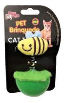 Brinquedo Oscilante Para Gato C/ Catnip Bichinho De Pelúcia