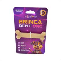 Brinquedo Osso Bamboo Brinca Dent One Sabor Bacon - I - Pequeno