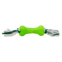 Brinquedo Osso com Corda para Cães - Tam. Único