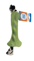 Brinquedo osso de borracha com corda para cachorro (Bone Real) - PetGrows