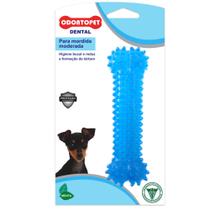 Brinquedo Osso Mordedor para Cachorro Dental Resistente Odontopet Cães Mordida Moderada