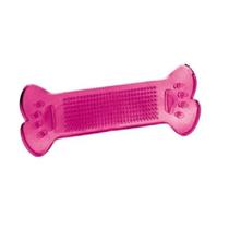 Brinquedo Osso Top Bone Flex Rosa Trasparente Para Cães