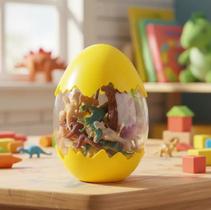 Brinquedo Ovo De Dinossauro Surpresa 12 Dinossauros Polibrinq Brinquedo Ovo De Dinossauro Surpresa 12 Dinossauros Polibrinq