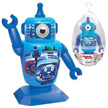 Brinquedo Ovo de Páscoa Mini Robô Droid Azul de Vinil Brinquedo Ovo de Páscoa Mini Robô Droid Azul de Vinil
