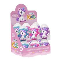Brinquedo Ovo Slime Surpresa Enlace Kids Unicornio Cores Diversas - Embalagem com 12 Unidades