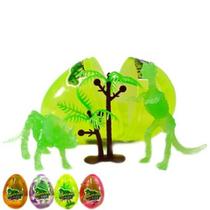 Brinquedo OVO Surpresa 03 Peças Fóssil de Dinossauro Neon - 30402