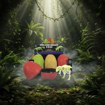 Brinquedo Ovo Surpresa de Dinossauro Fóssil Miniatura Esqueleto Dino Simulation Dinosaur Eggs Aventura para Brincar Coleção Pré Histórica Divertida