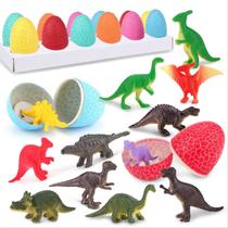 Brinquedo Ovos de Dinossauro ZOHANINDL - 12 Figuras Exclusivas
