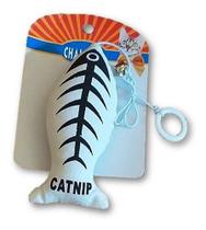 Brinquedo P/ Gato Peixinho C/ Cordão E Catnip