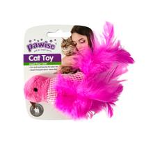 Brinquedo P/ Gatos 100% Catnip - Passaro (Rosa)