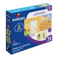 Brinquedo Painel de Atividades Infantil para Controle de Rotina - Xalingo 17676 Brinquedo Painel de Atividades Infantil para Controle de Rotina - Xalingo 17676