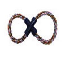 Brinquedo para animais de estimação BOSS PET PRODUCTS Tug Rope Figure 8 Small