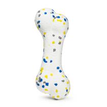 Brinquedo para animais de estimação Moonorange 7,3" indestrutível Bone Chew Ball branco