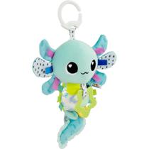 Brinquedo para assento de carro e carrinho de bebê com clipe Lamaze Alise Axolotl