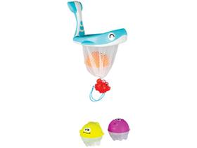Brinquedo para Banho Cesta de Banho Baleia Buba