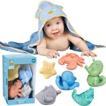 Brinquedo Para Banho Piscina Bebe Infantil Kit