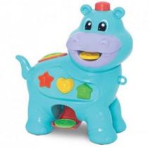Brinquedo Para Bebe Amiguinho Comilao Hipopotamo Merco Toys