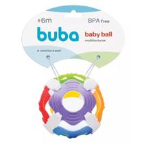 Brinquedo Para Bebe Baby Ball Multitexturas +6 Meses Buba