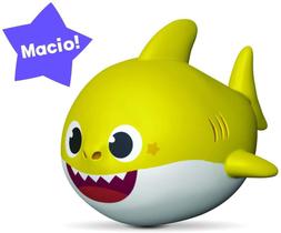Brinquedo para bebe baby shark boneco macio - elka