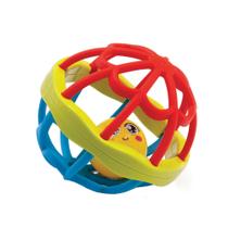 Brinquedo para Bebe Bola com Chocalho Colorida e Material Macio - Pica Pau