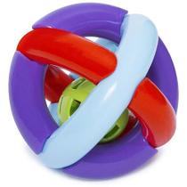 Brinquedo para Bebê Bola Maluquinha Chocalho Atóxico Mercotoys Brinquedo para Bebê Bola Maluquinha Chocalho Atóxico Mercotoys
